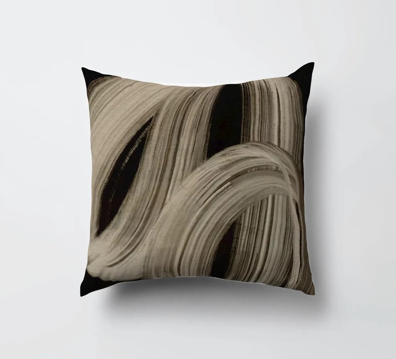 Gray Strokes No 5 cuscino da treechild
