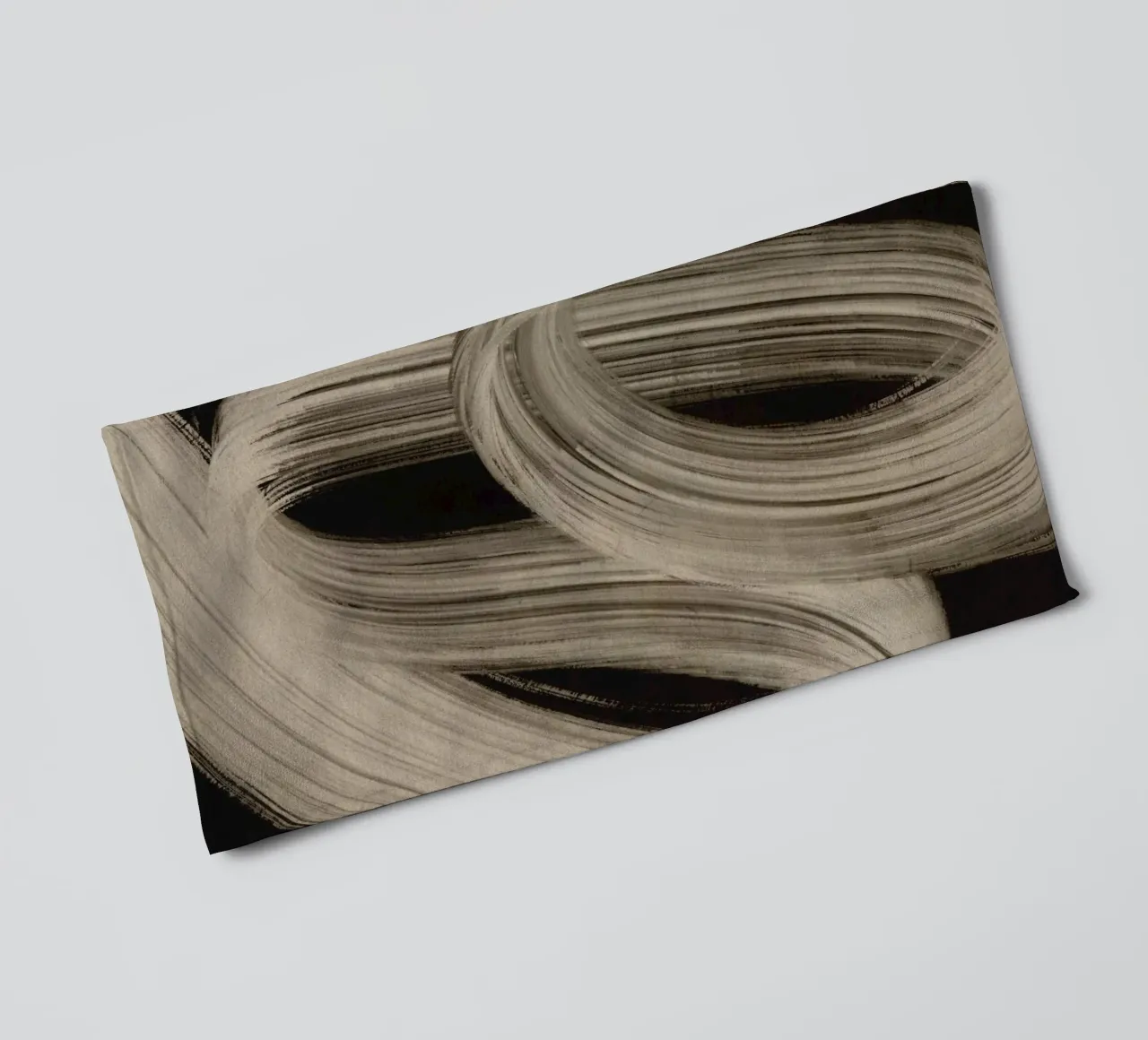 Gray Strokes No 5 towel by treechild