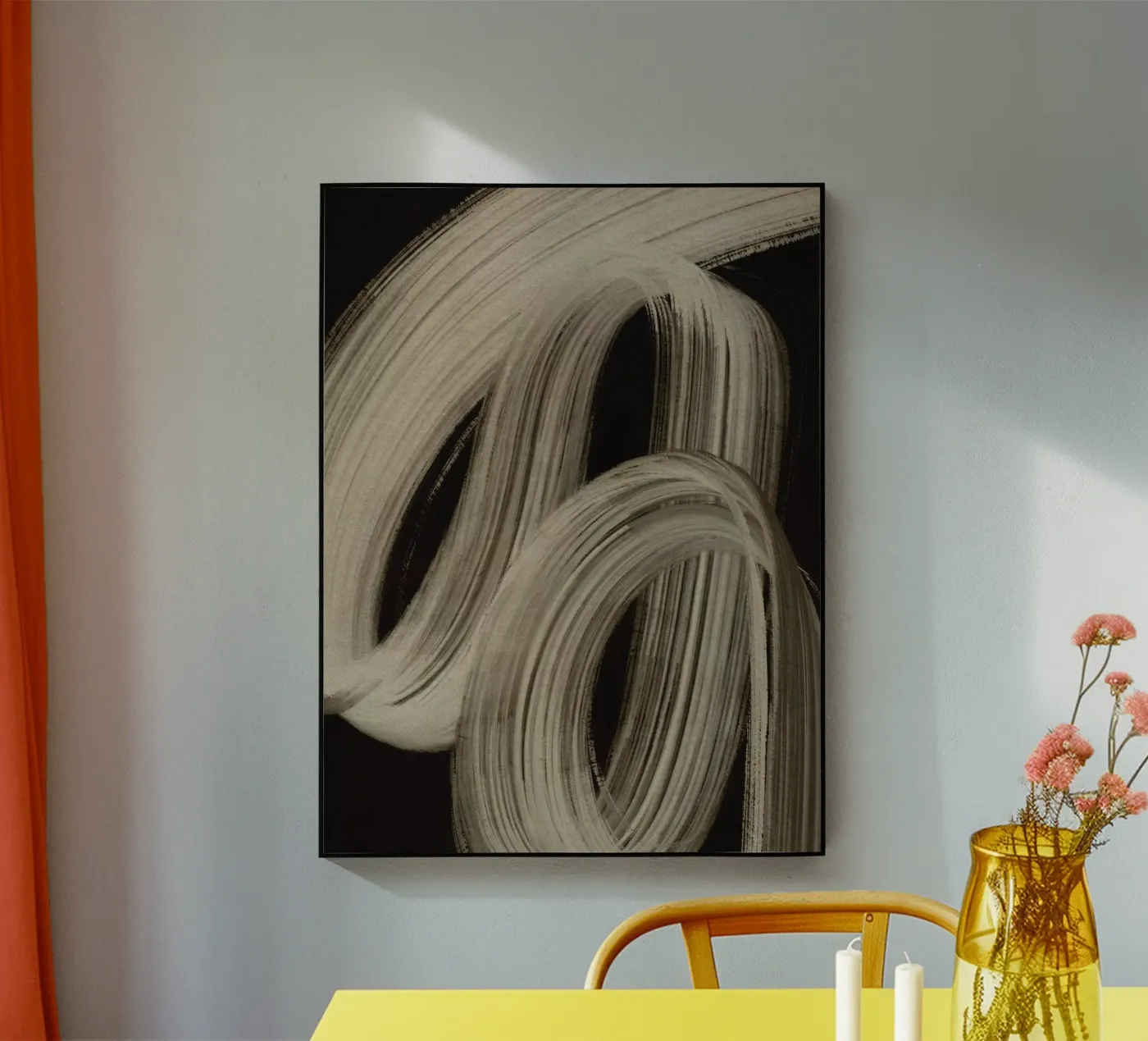 Gray Strokes No 5 plexiglass da treechild