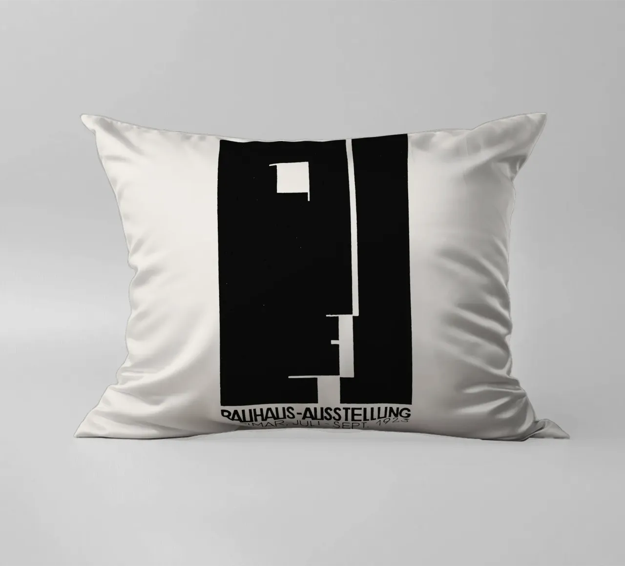 Mostra Bauhaus Weimar Poster d'epoca cuscino da Vintagrafica