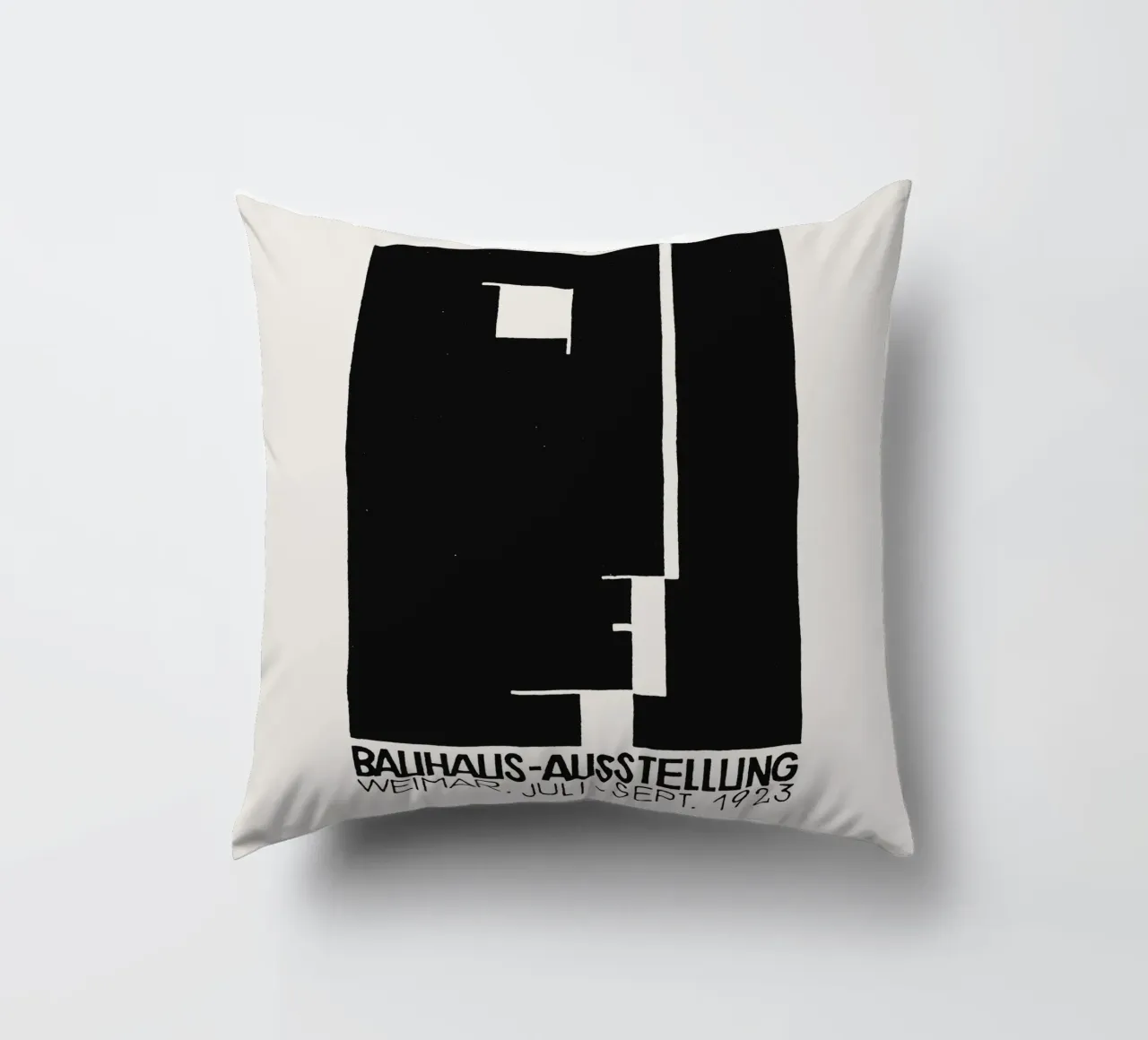 Mostra Bauhaus Weimar Poster d'epoca cuscino da Vintagrafica