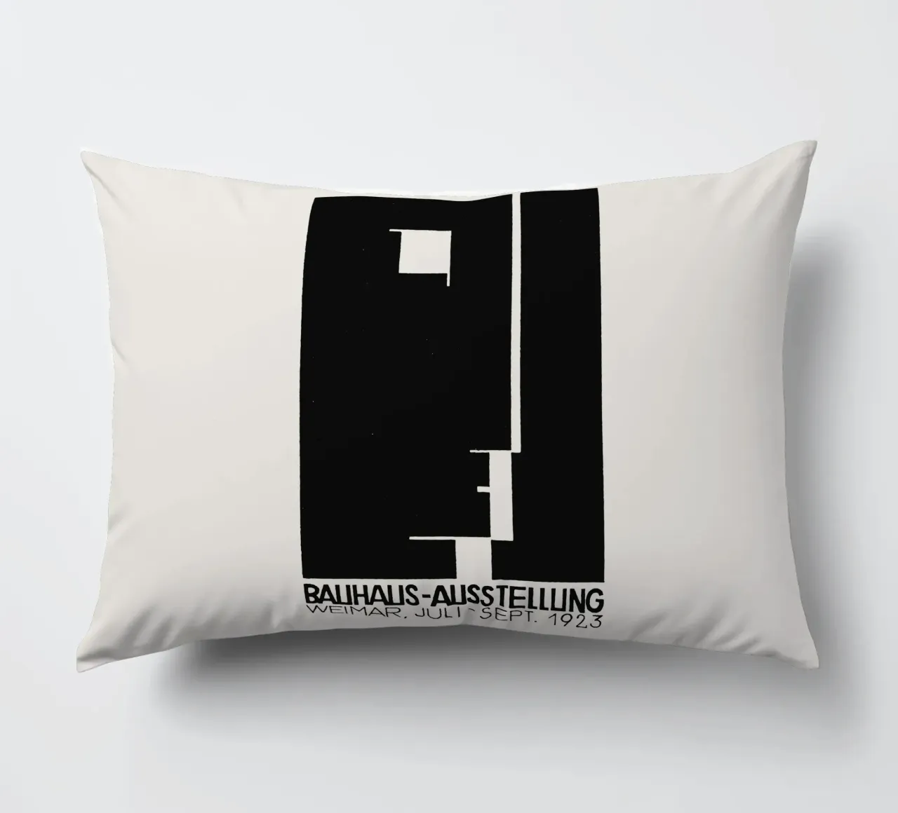 Mostra Bauhaus Weimar Poster d'epoca cuscino da Vintagrafica