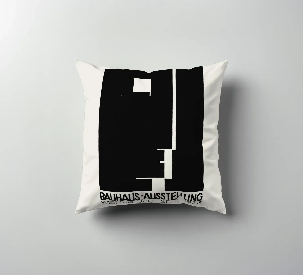 Mostra Bauhaus Weimar Poster d'epoca cuscino da Vintagrafica