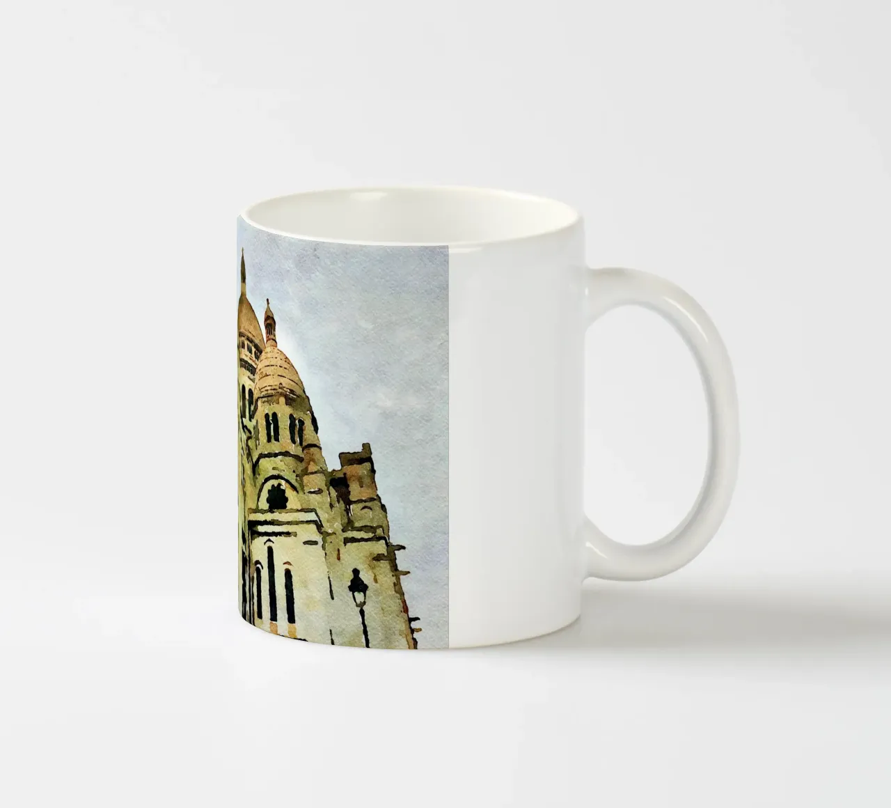 A Parigi tazza in ceramica da Massimo Frascogna