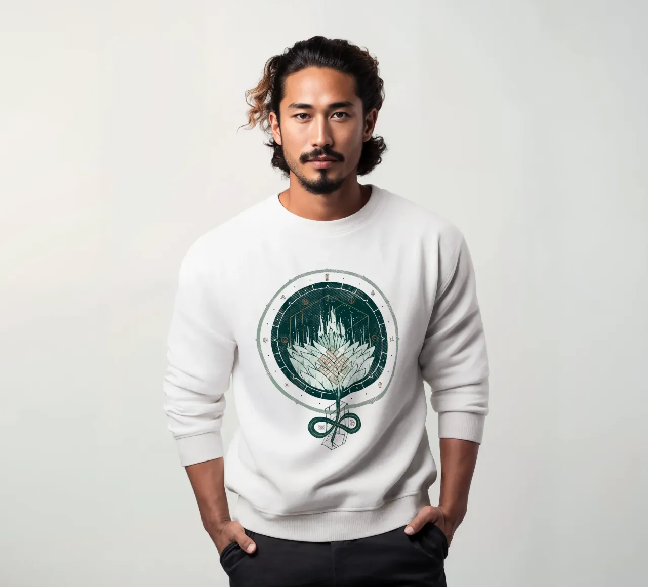 Fading Dahlia felpa da againstbound