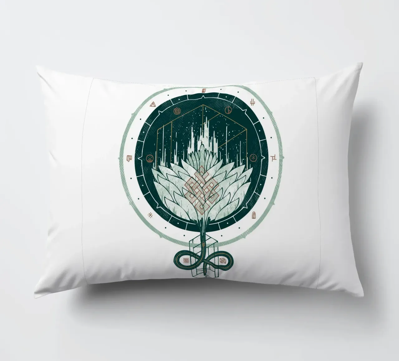 Fading Dahlia cuscino da againstbound