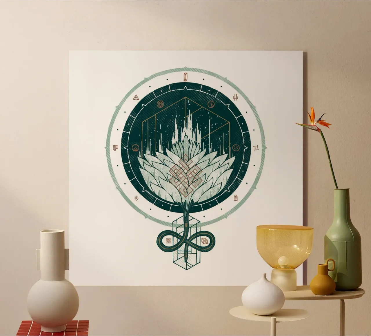 Fading Dahlia plexiglass da againstbound