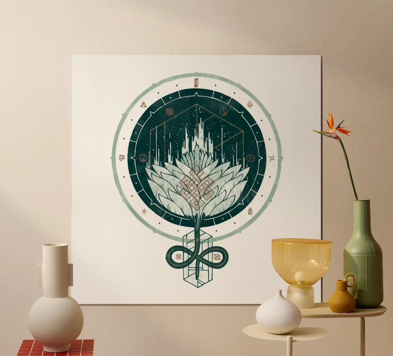 Fading Dahlia carta hahnemühle da againstbound