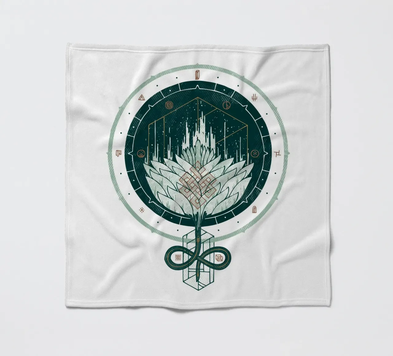 Fading Dahlia coperta in pile da againstbound