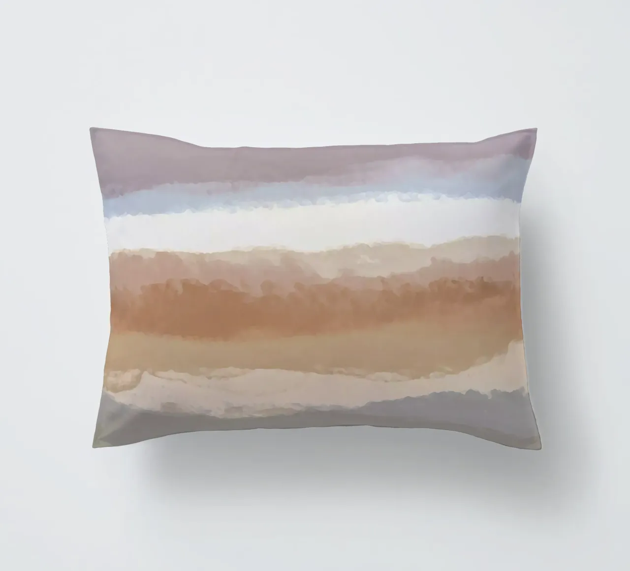 Strips 7 | Minimal Pastel Abstract cuscino da sabidussi