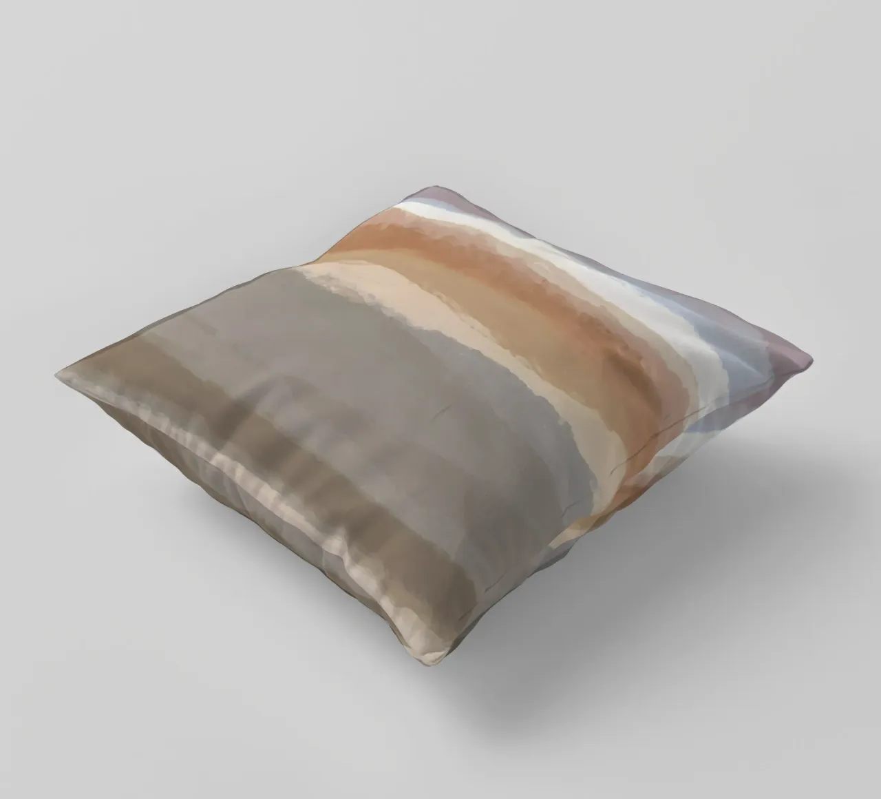 Strips 7 | Minimal Pastel Abstract cuscino da sabidussi