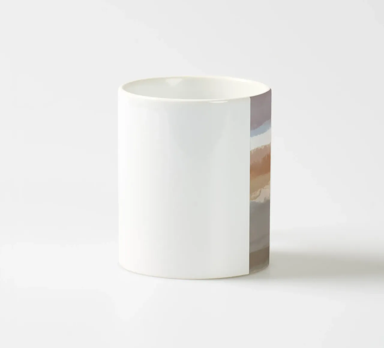 Strips 7 | Minimal Pastel Abstract tazza in ceramica da sabidussi