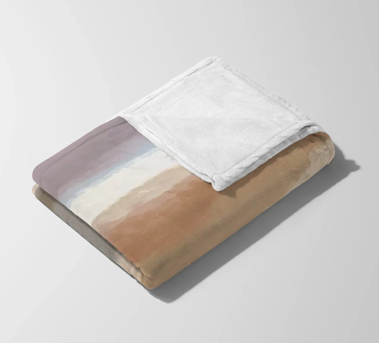 Strips 7 | Minimal Pastel Abstract coperta in pile da sabidussi