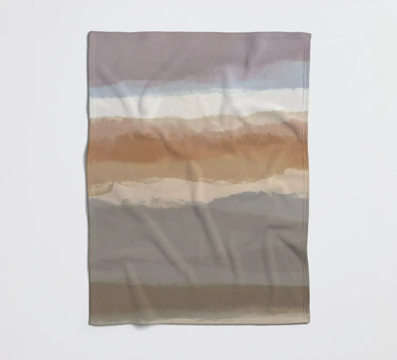 Strips 7 | Minimal Pastel Abstract coperta in pile da sabidussi