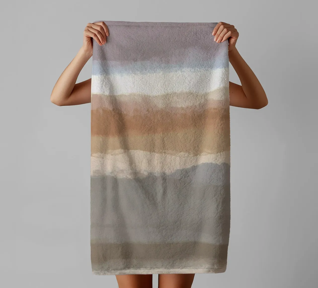 Strips 7 | Minimal Pastel Abstract asciugamano da bagno da sabidussi