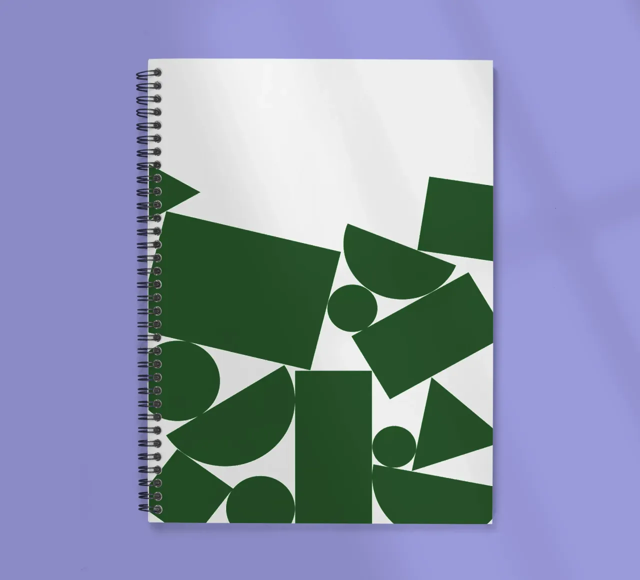Shapes in a box spiral notebook by felixschuster