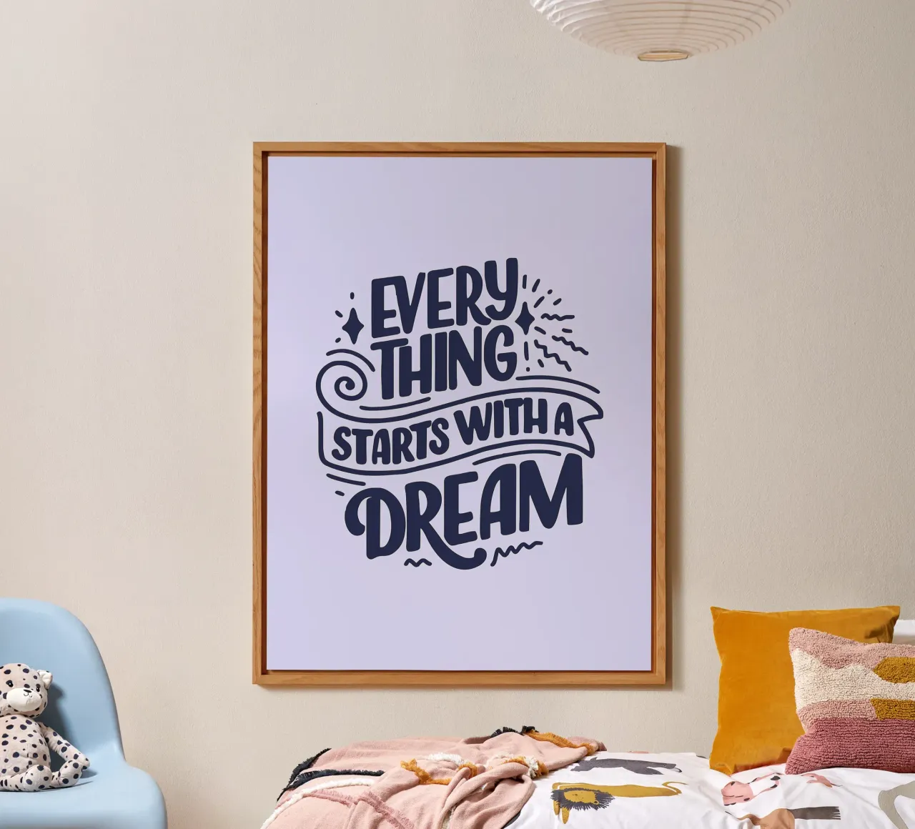 Inizia con un sogno alluminio dibond da Wesley J Newsome
