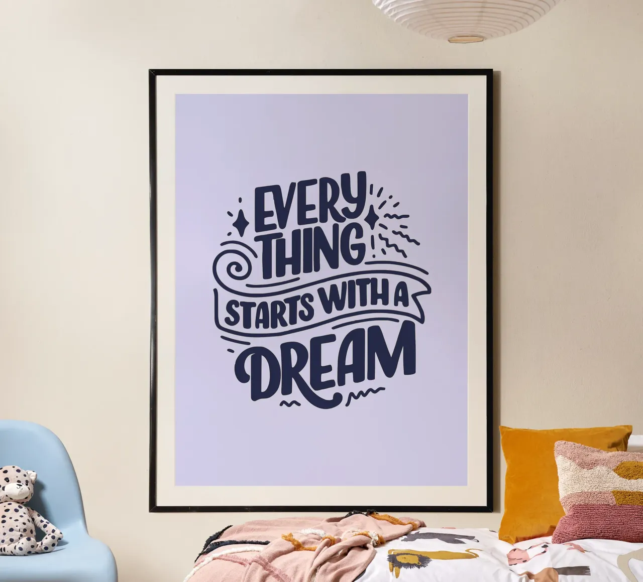 Inizia con un sogno carta hahnemühle da Wesley J Newsome