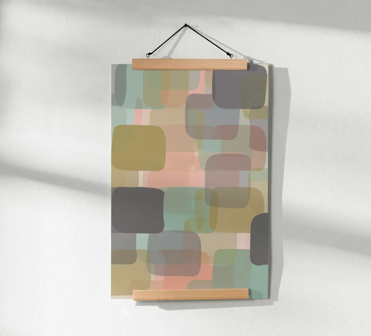 Layers of square hahnemühle by Little Dean