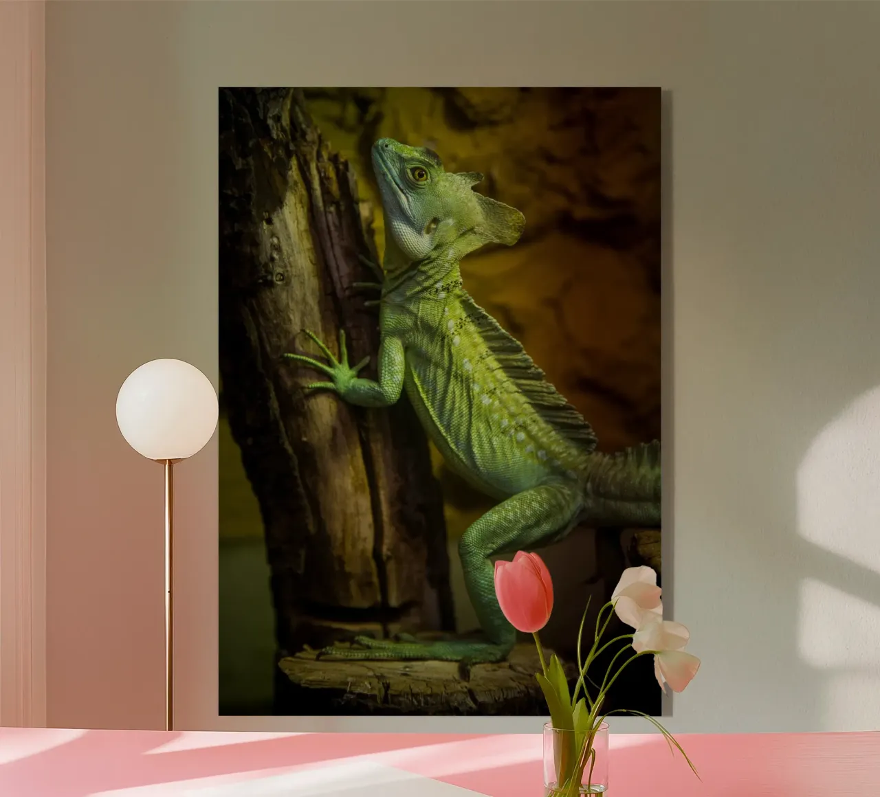 Green Lizard plexiglass da nabakumov