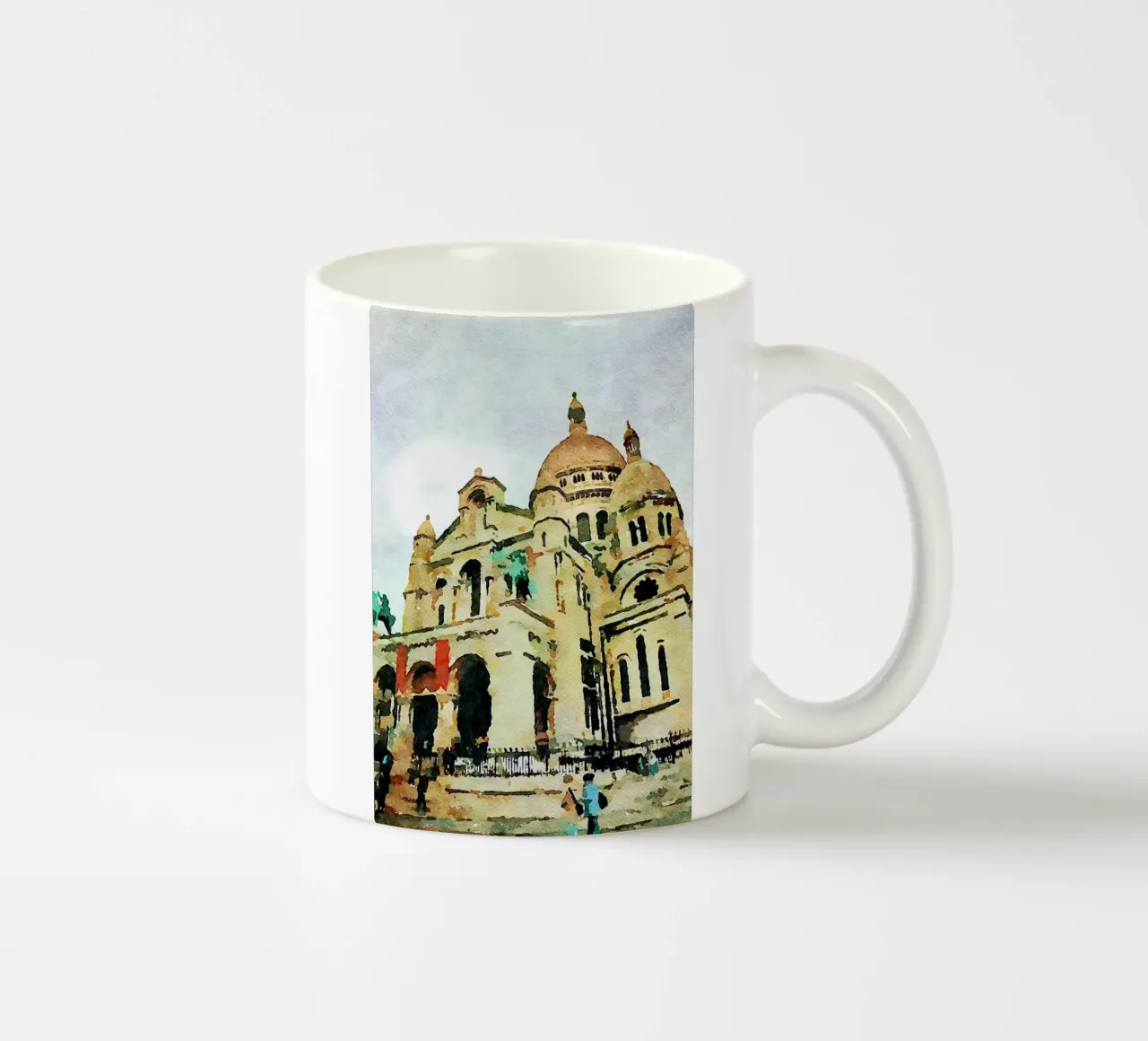 A Parigi tazza in ceramica da Massimo Frascogna