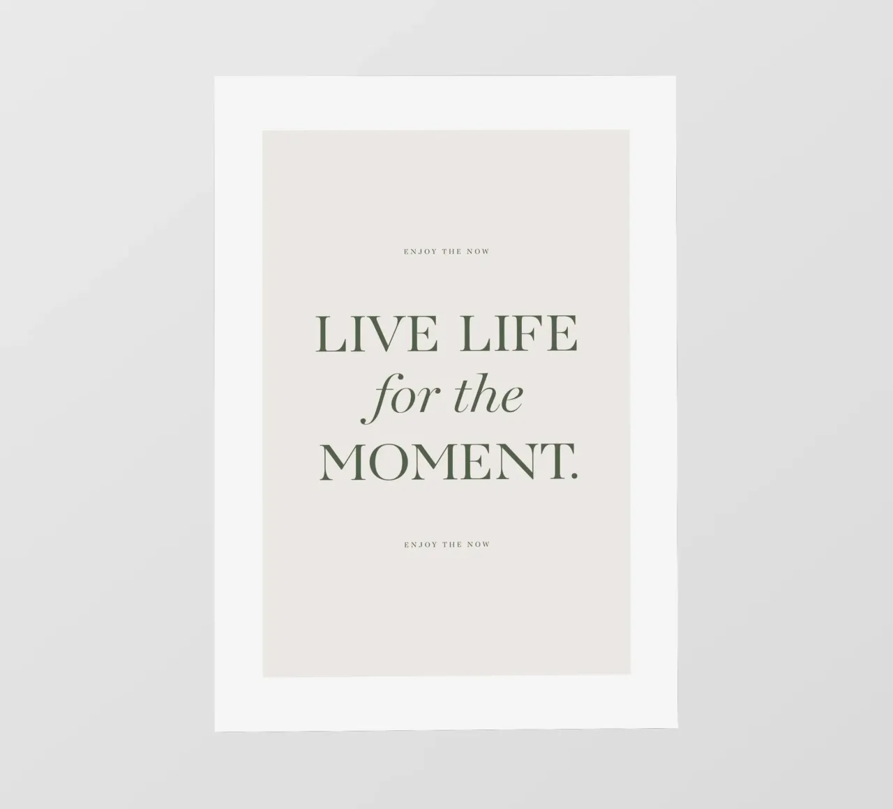 Vivere il momento pellicola backlit da Eva Rogers
