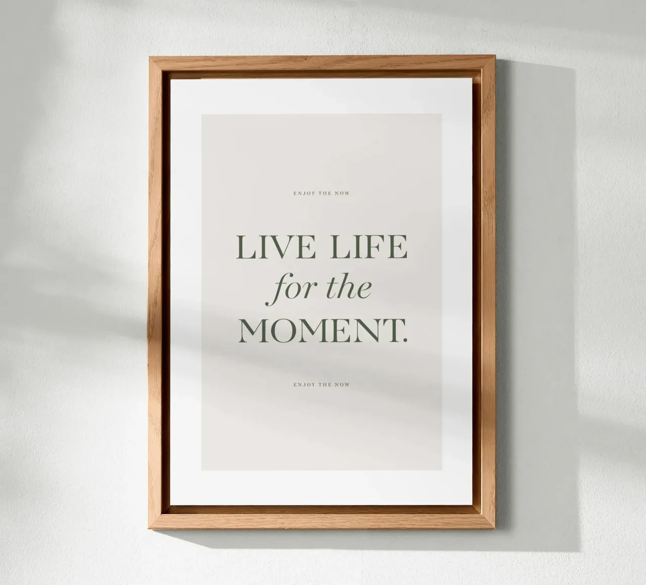 Vivere il momento pannello forex da Eva Rogers
