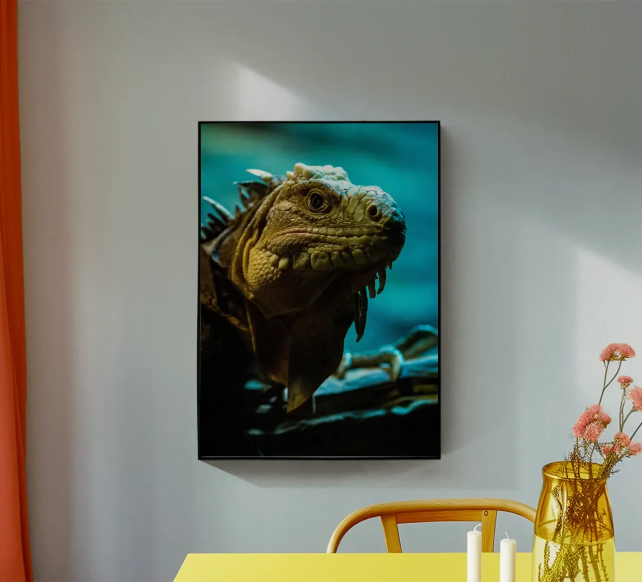 Dragon Iguana Lizard plexiglass da nabakumov