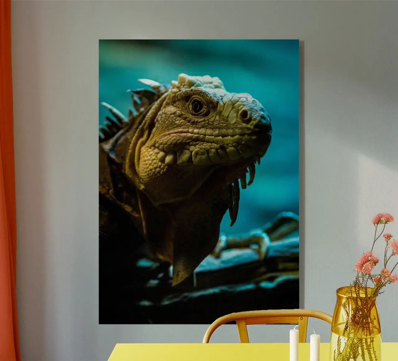 Dragon Iguana Lizard plexiglass da nabakumov