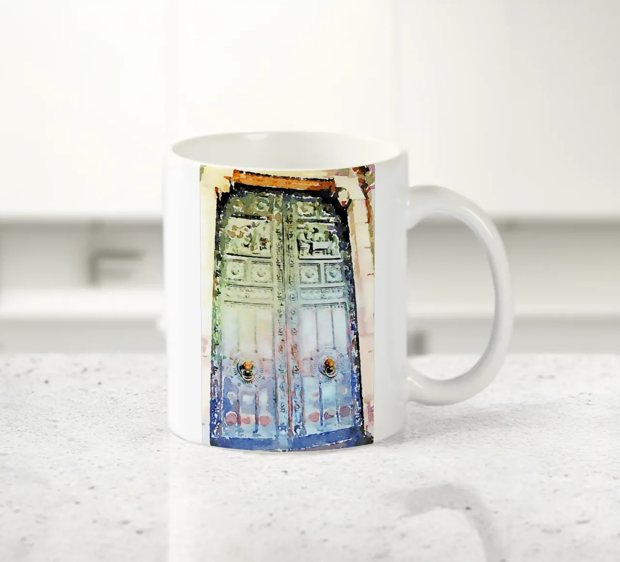 A Parigi tazza in ceramica da Massimo Frascogna