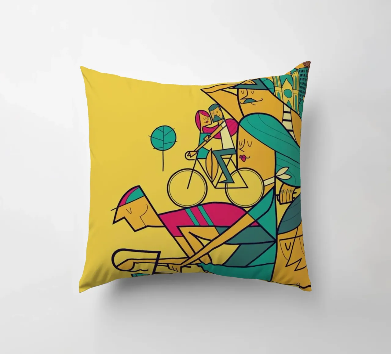 PEDALAR cuscino da Ale Giorgini