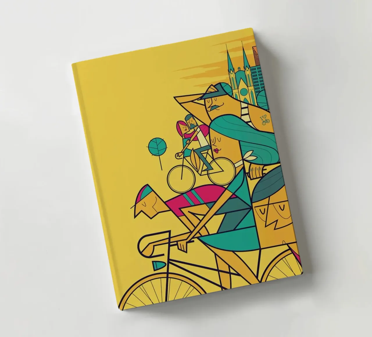 PEDALAR notebook by Ale Giorgini