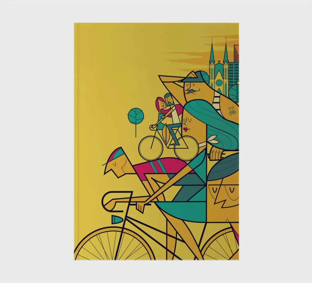 PEDALAR notebook by Ale Giorgini