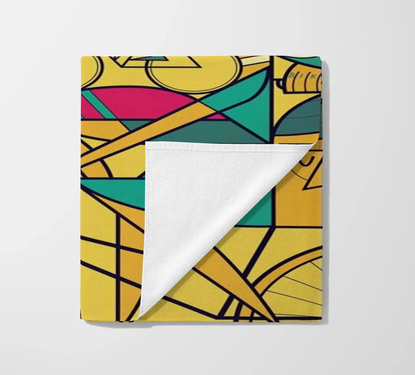 PEDALAR beach towel by Ale Giorgini