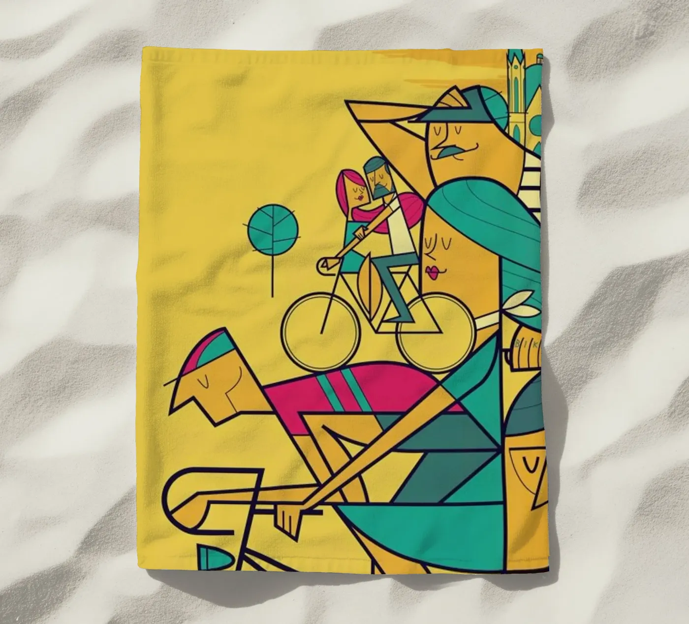 PEDALAR telo mare da Ale Giorgini