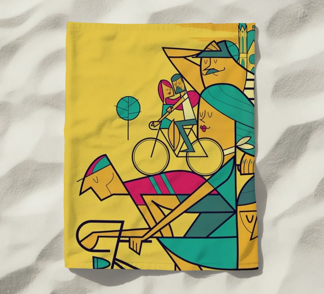 PEDALAR telo mare da Ale Giorgini