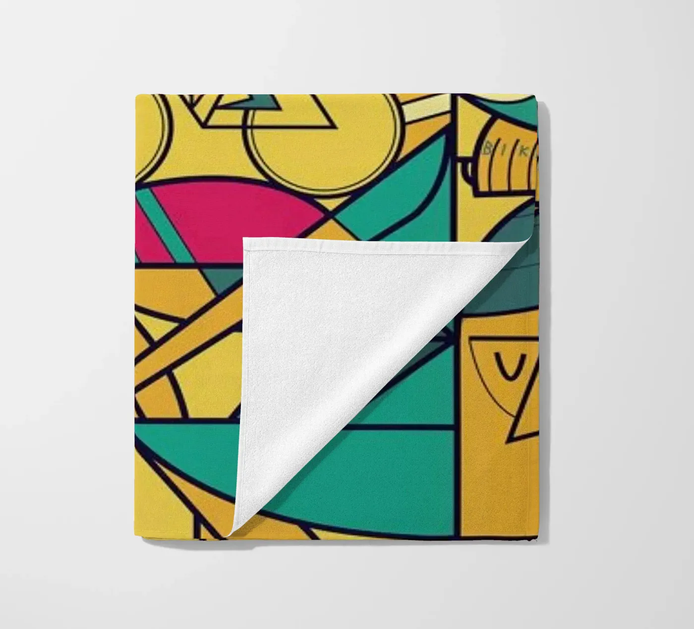 PEDALAR beach towel by Ale Giorgini