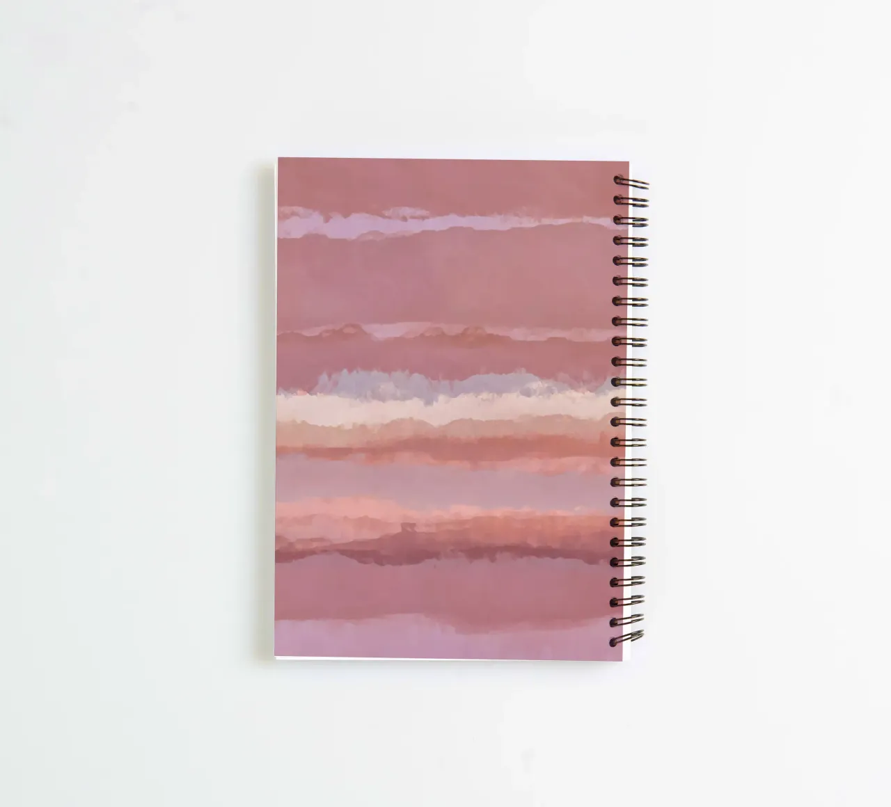 Strips 10 | Pastel Abstract Minimalism spiral notebook by sabidussi