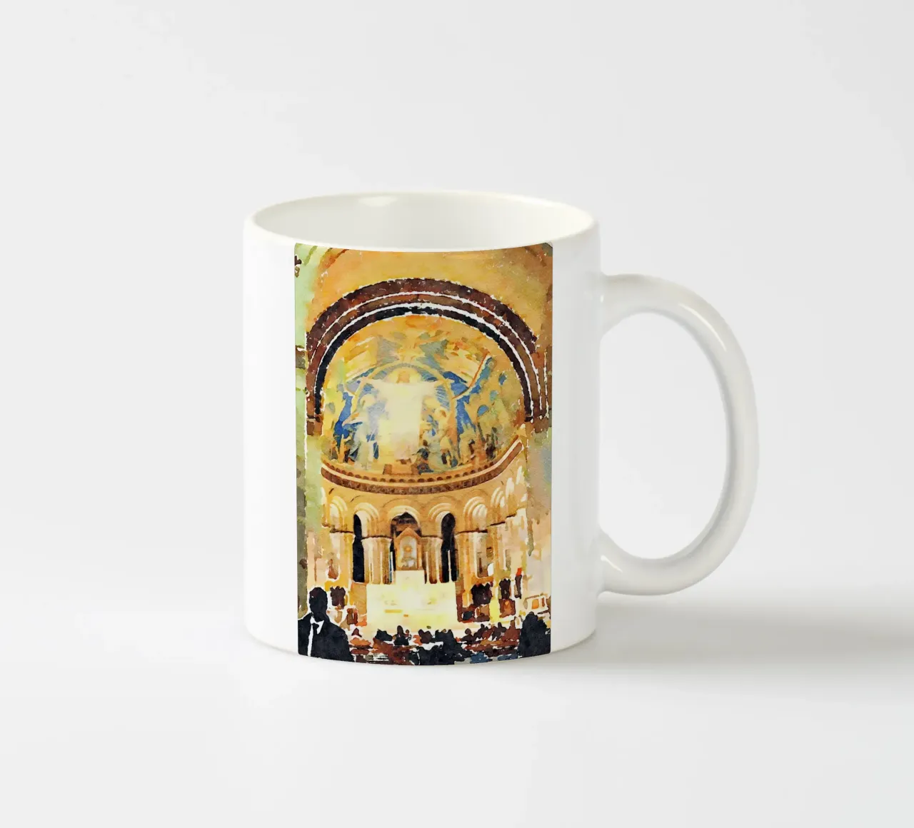 A Parigi tazza in ceramica da Massimo Frascogna