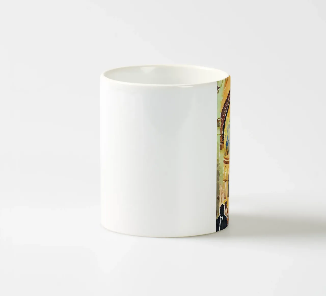 A Parigi tazza in ceramica da Massimo Frascogna