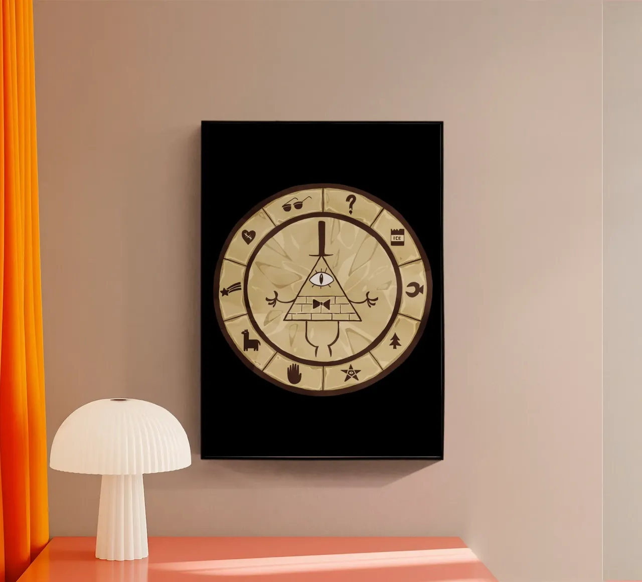 Bill Cipher Wheel acryl van nabakumov