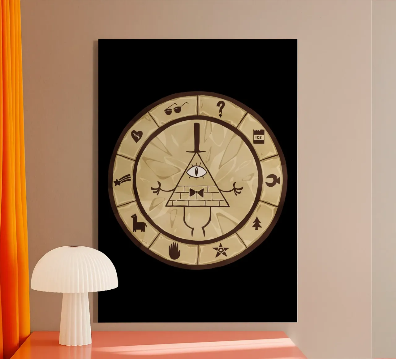 Bill Cipher Wheel acryl van nabakumov