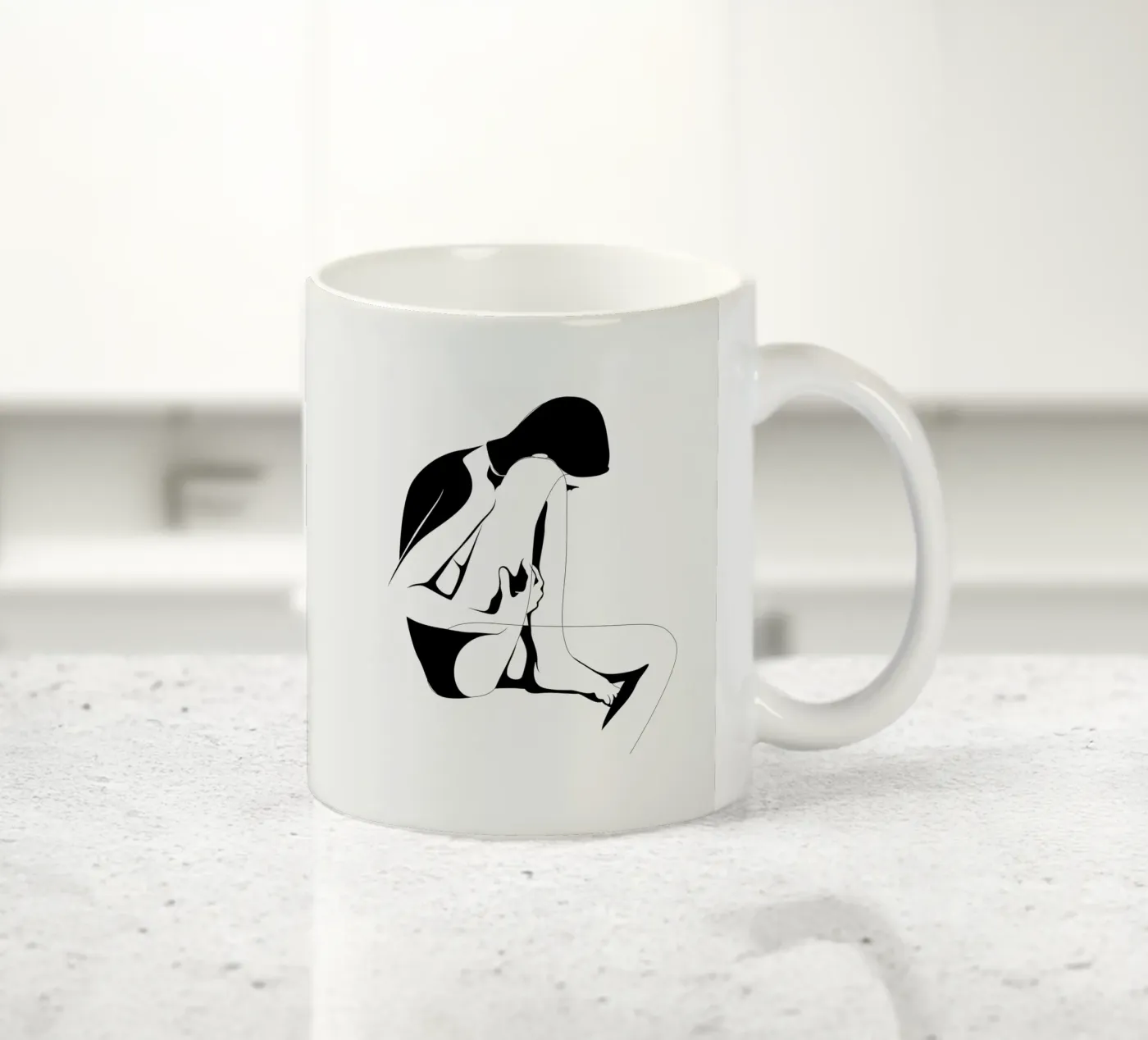 Figure 07 ceramic mug by Addillum