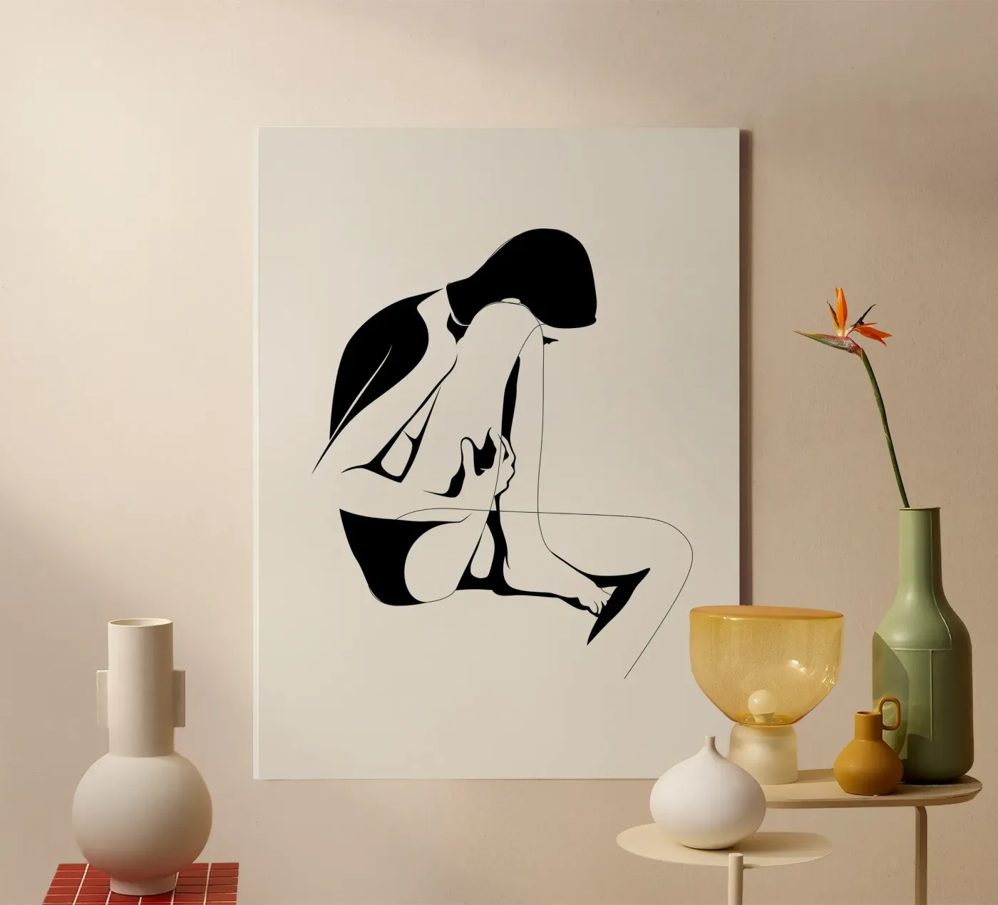 Figure 07 canvas by Addillum