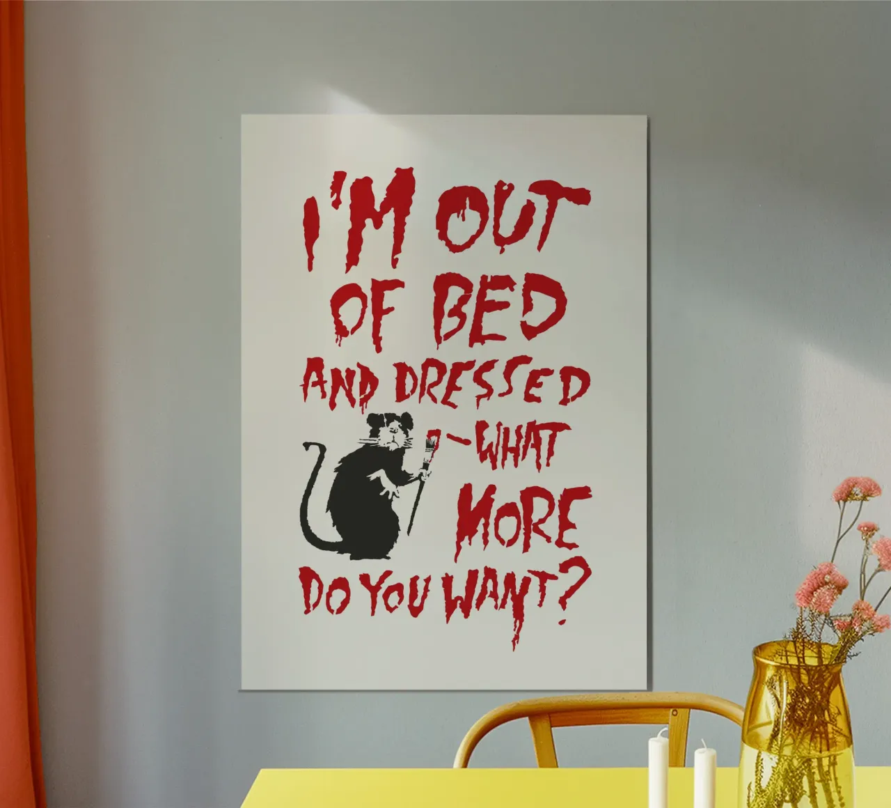 Out Of Bed alluminio dibond da nabakumov