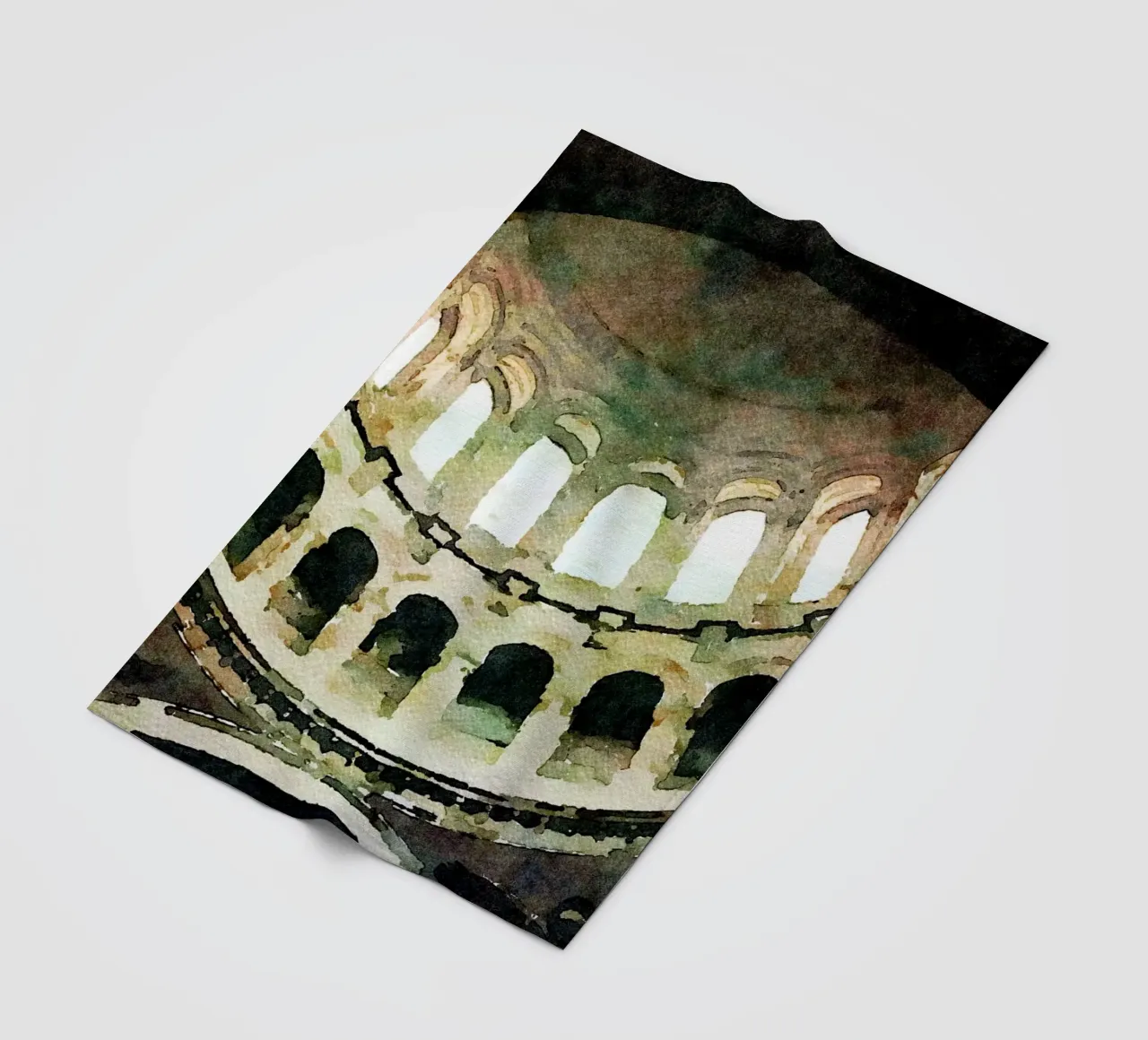 A Parigi coperta in pile da Massimo Frascogna