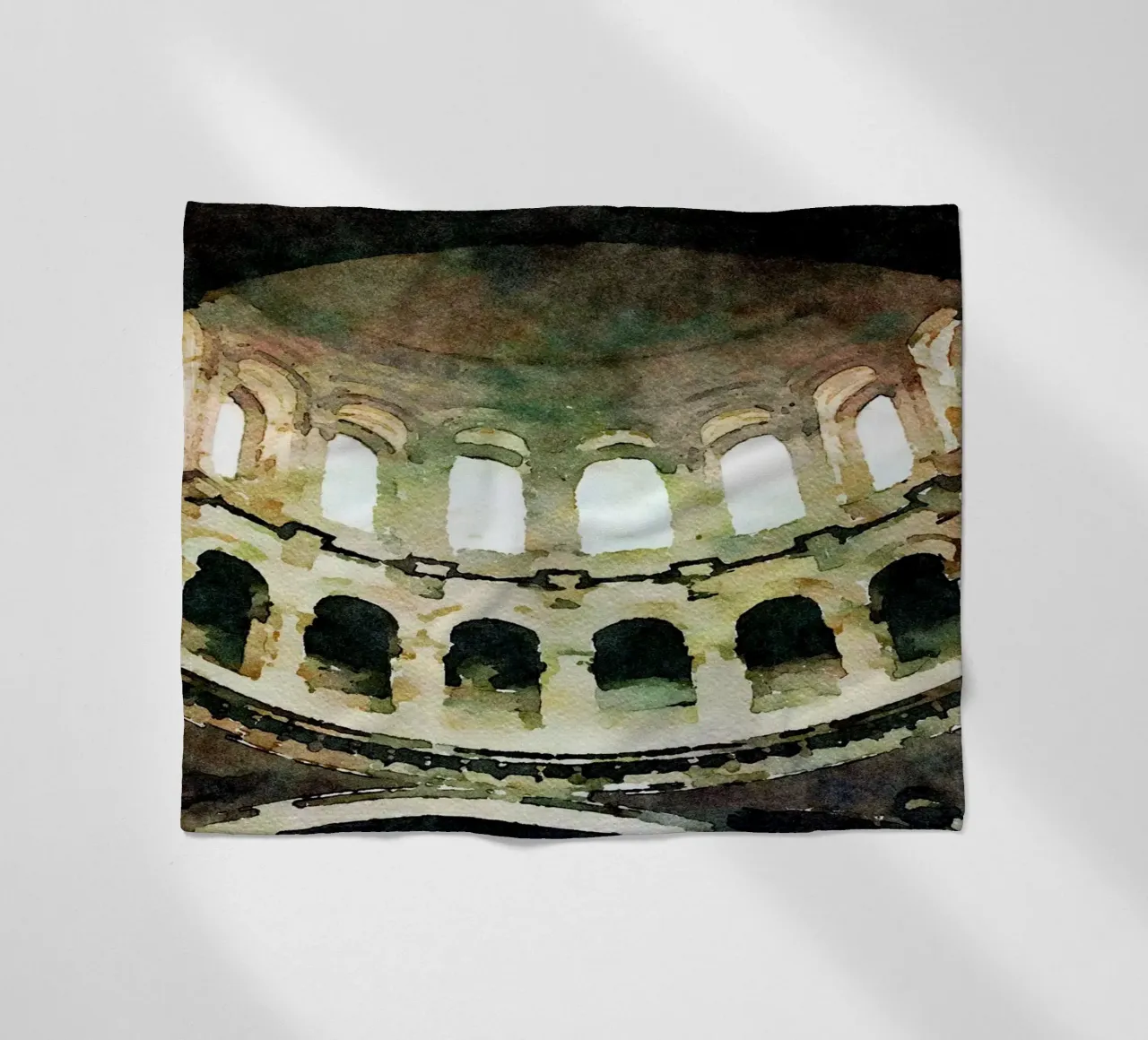 A Parigi coperta in pile da Massimo Frascogna