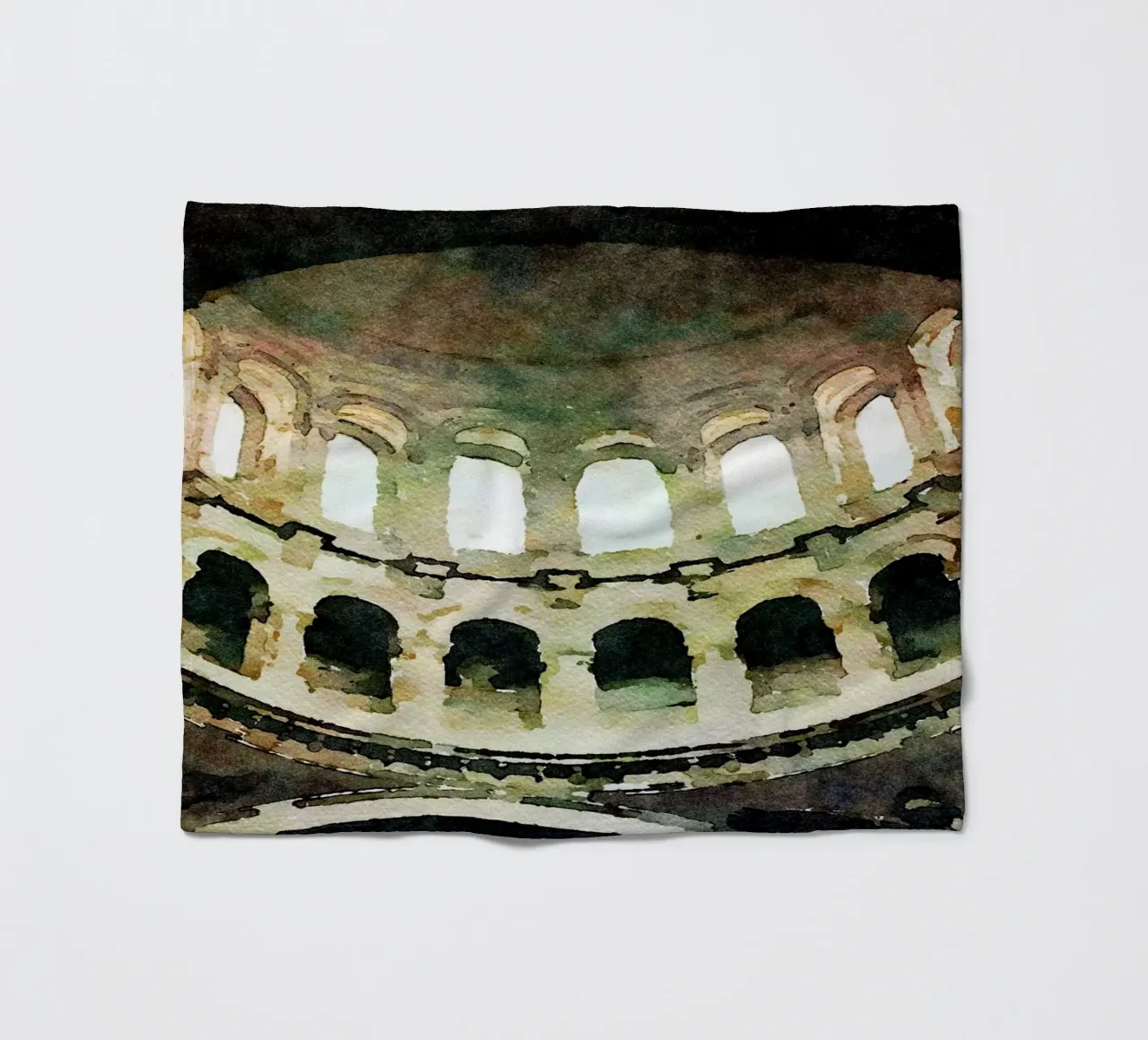 A Parigi coperta in pile da Massimo Frascogna