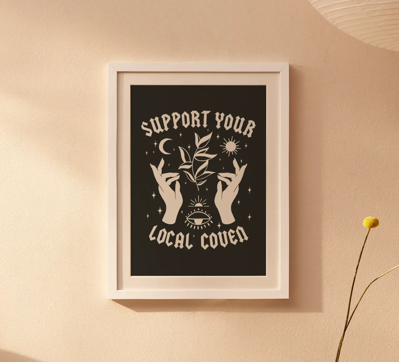 Support Your Local Coven poster da nabakumov