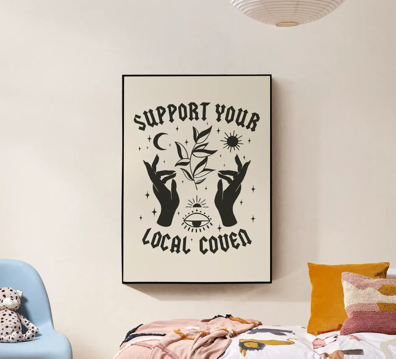 Support Your Local Coven plexiglass da nabakumov